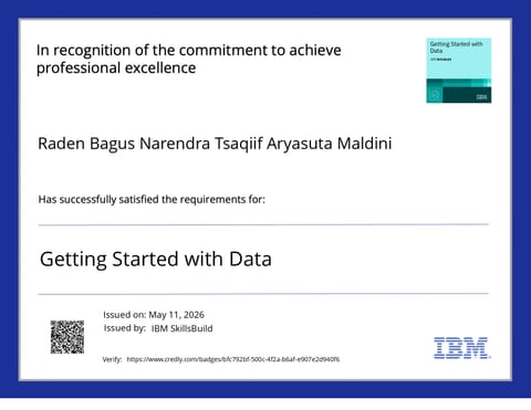 Getting Started with Data certificate