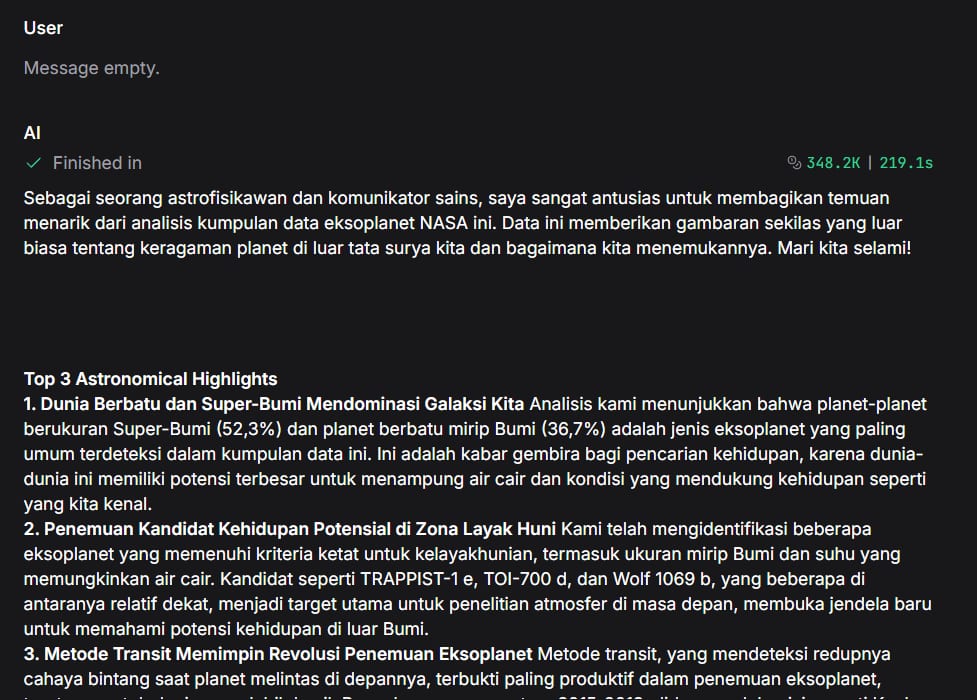 Exoplanet Data Insight Assistant Highlighter preview